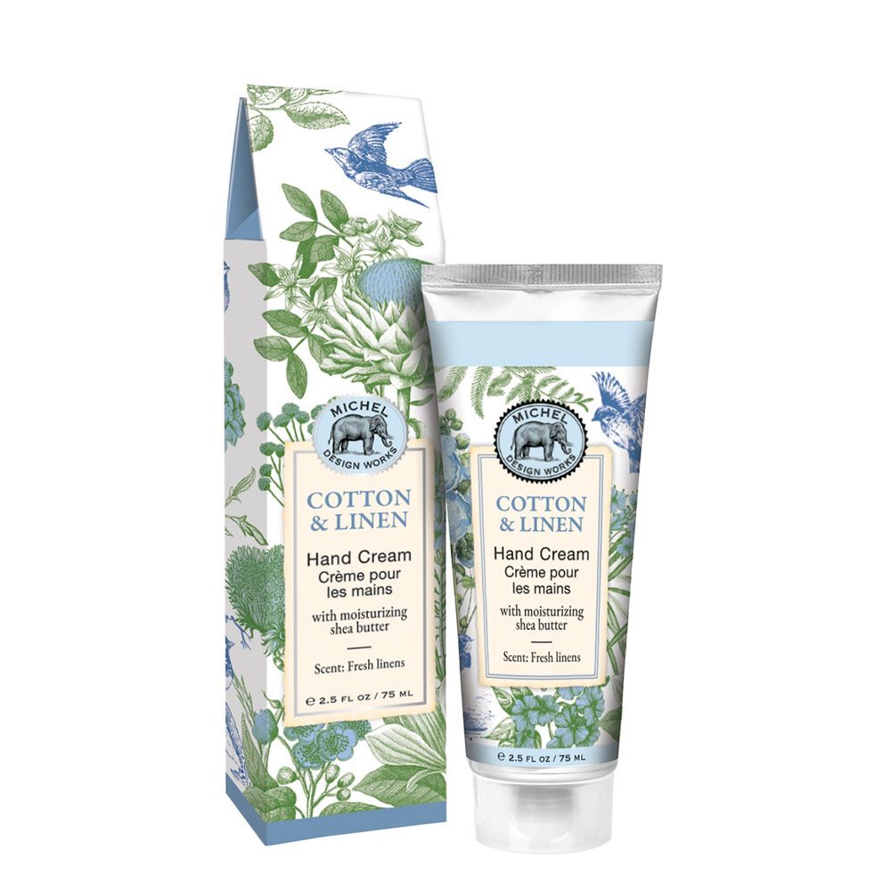 Cotton and Linen Boxed Hand Cream