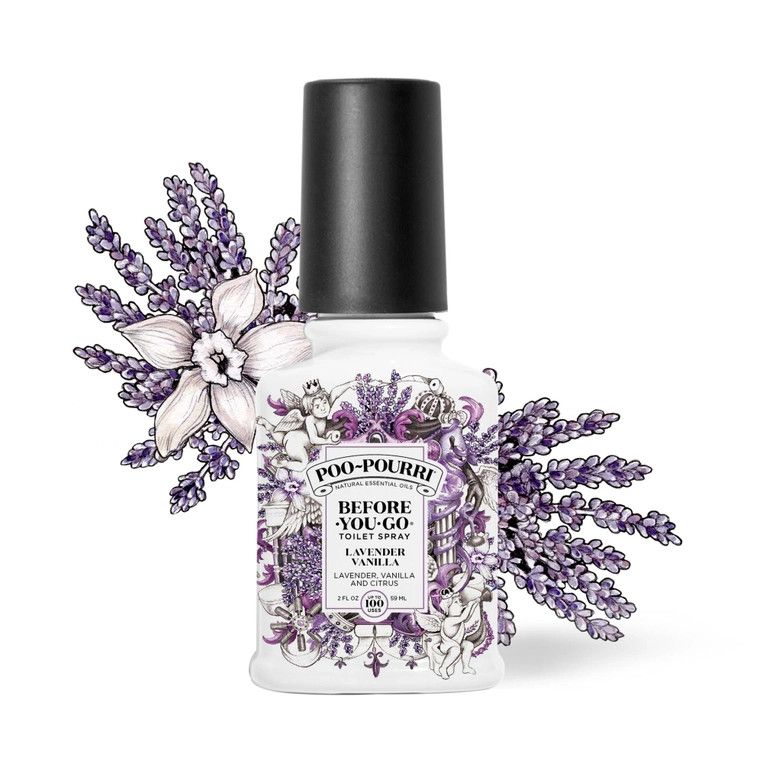 Lavender Vanilla Toilet Spray 2oz Boxed