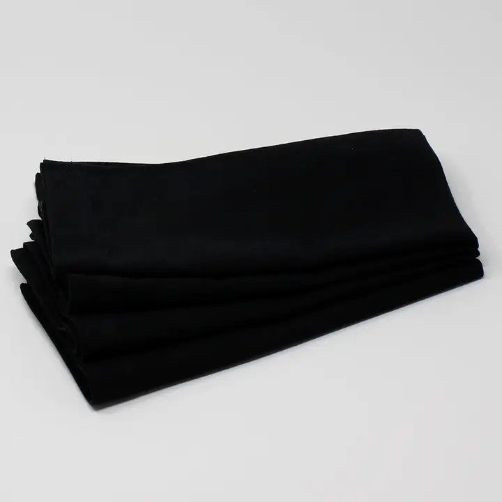 Black Solid Napkin