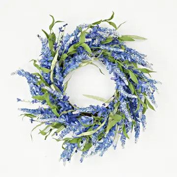24&quot; Blue Bonnet Wreath