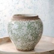 7&quot; Green Heirloom Vase
