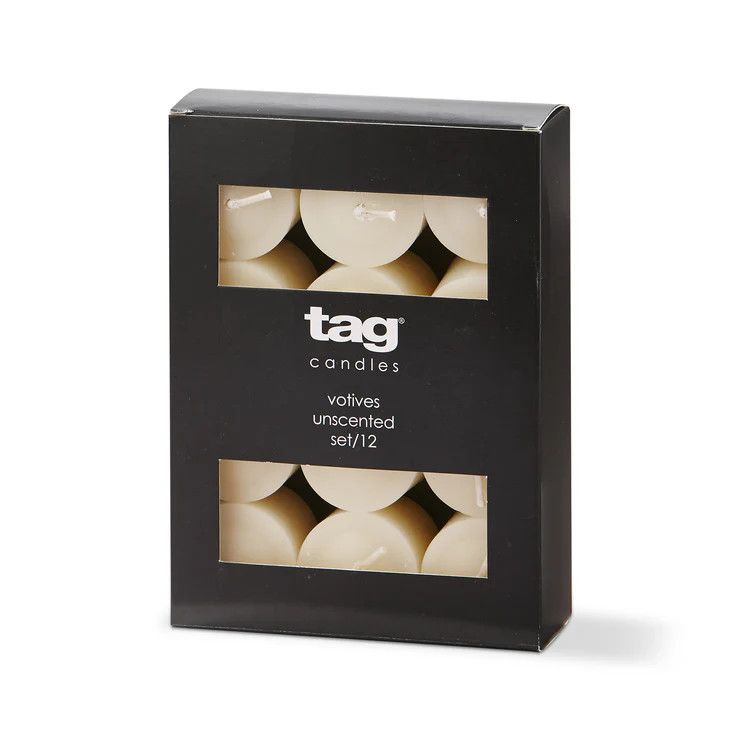 Set of Votive Candles (Ivory)