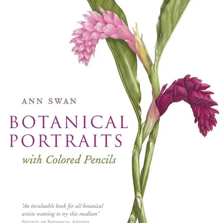 Botanical Portraits with Colored Pencils