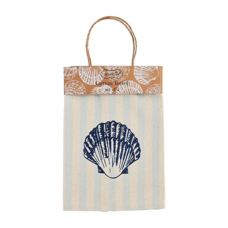 Fan Embroidered Towel Set