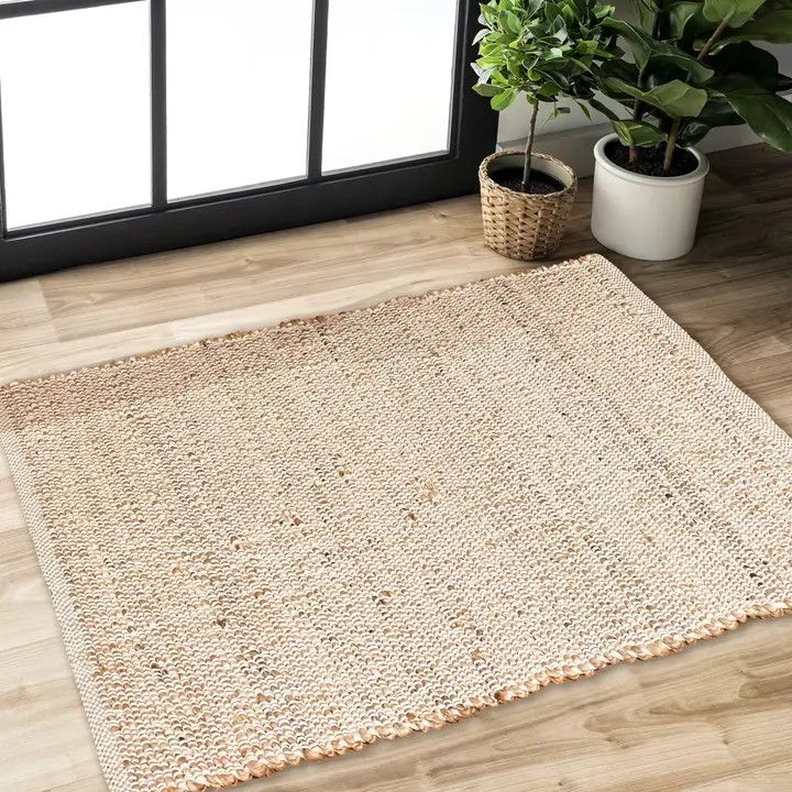 Jute Chindi Rug 2&#39;x3&#39;