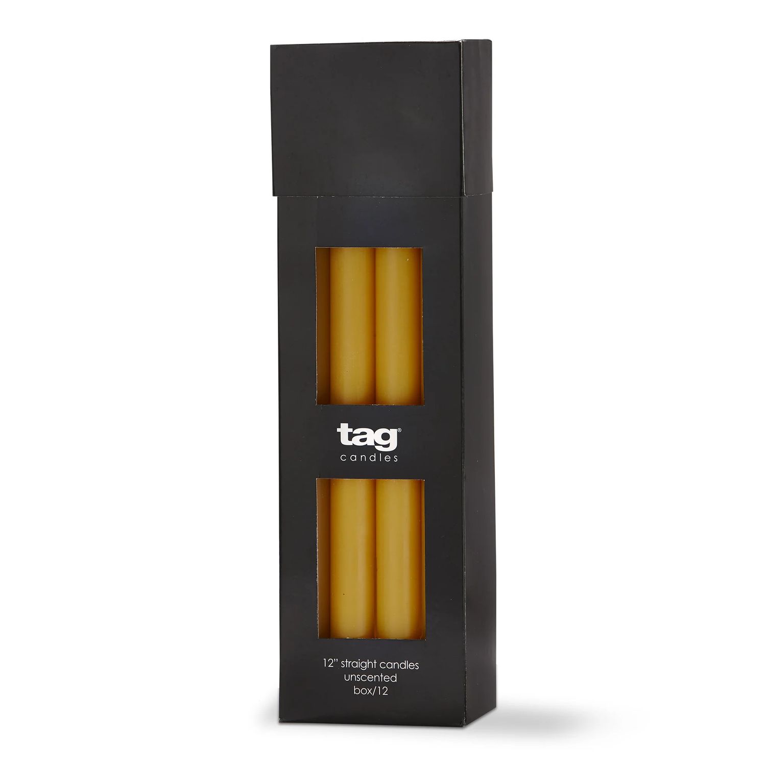 12&quot; Straight Candle Ochre