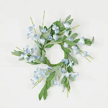 3.5&quot; Blue and Cream Ring