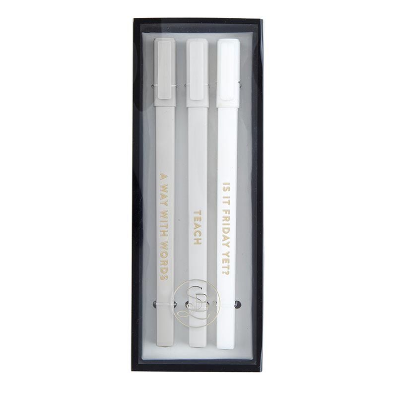 Soft Touch Pen Set - Teach