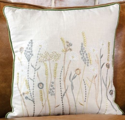 18x18 Botanical Pillow
