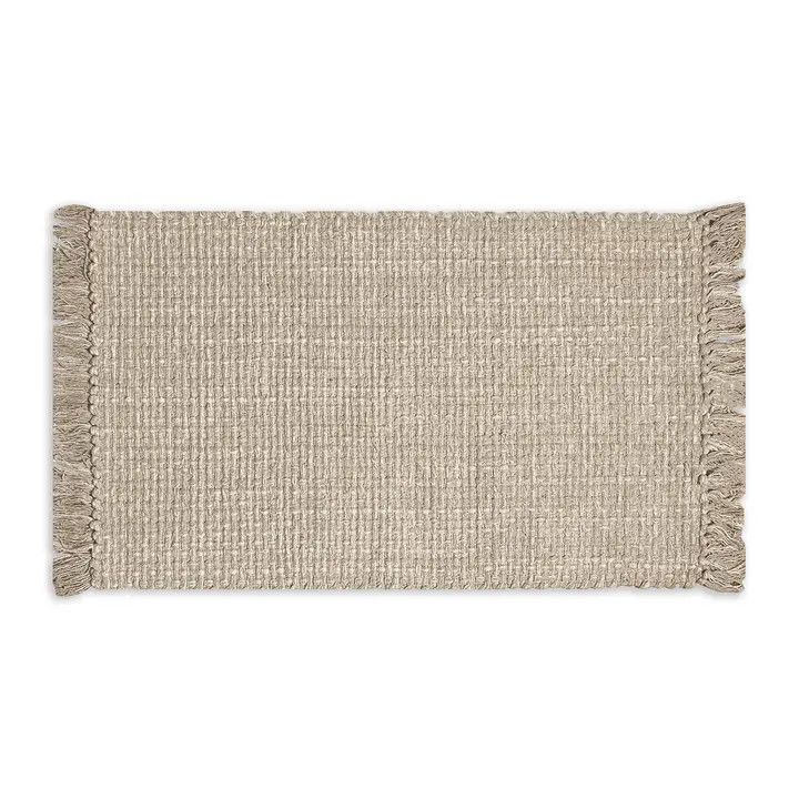 Waffle Rug Sand/White 21&#39;&#39; X 34&#39;&#39;