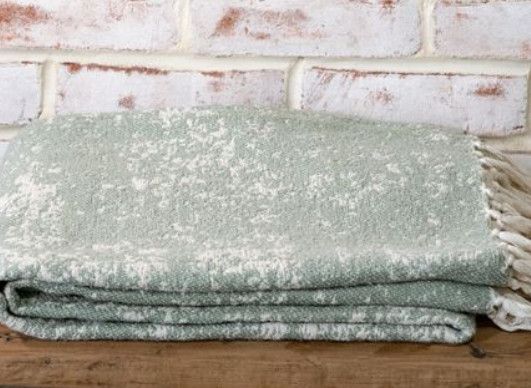 50&quot;x60&quot; Sage Throw