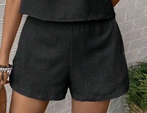 Black Lightweight Shorts