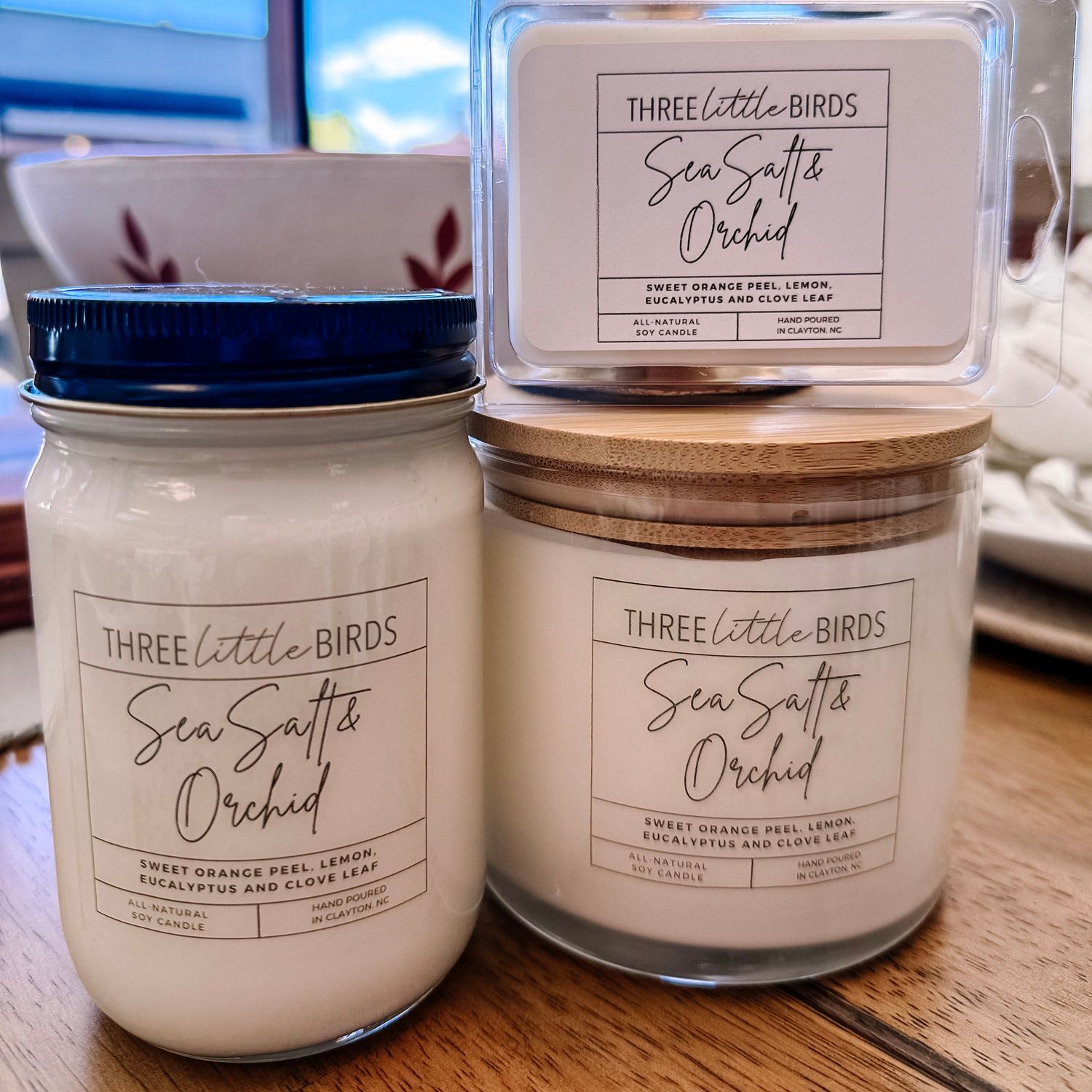 Sea Salt and Orchid