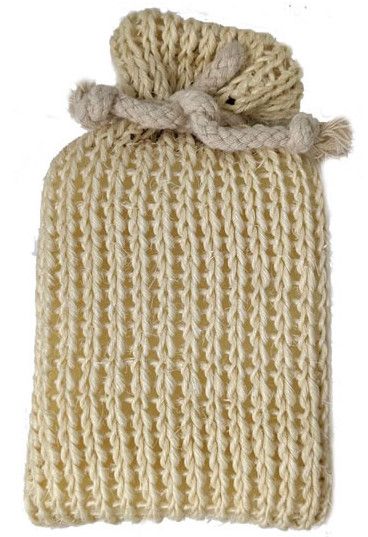 Dual Sisal/Cotton Bath Sponge