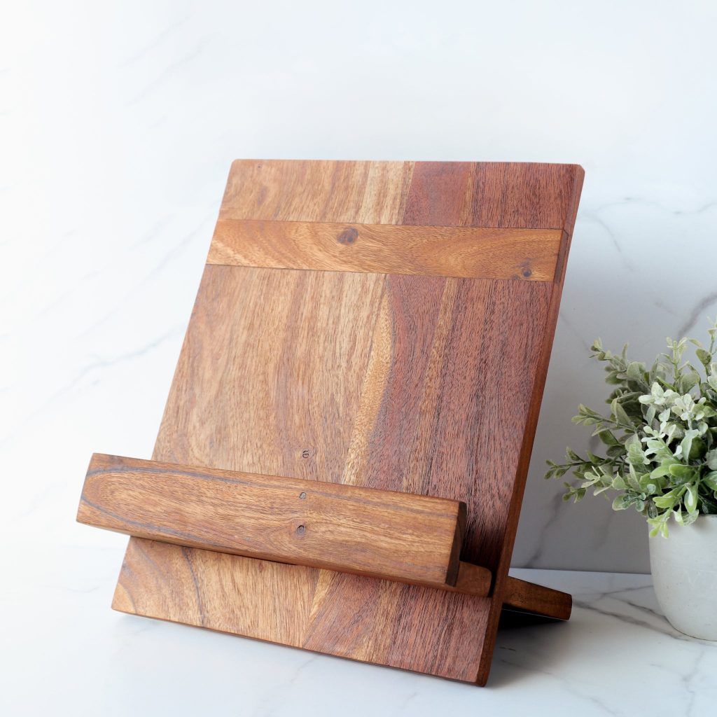 12.5&quot; Wood Book Stand