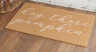 30x18 Hey There Pumpkin Rug