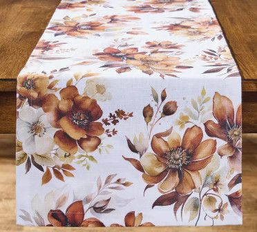 72" Rustic Blooms Runner