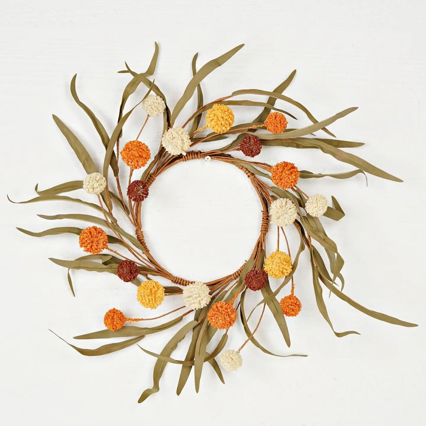 16&quot; Thistle Berry Wreath