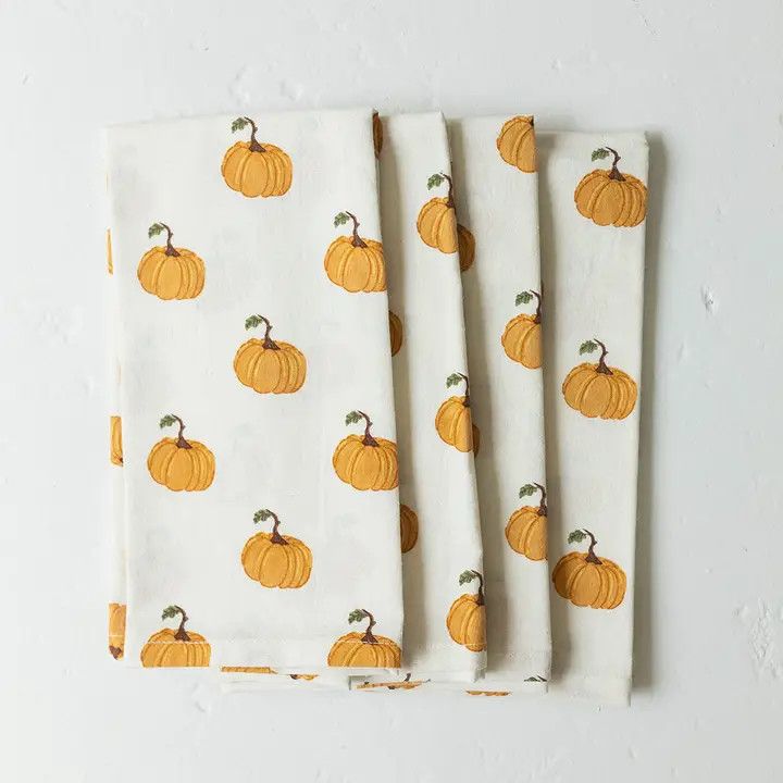 Pumpkin Printed Napkin