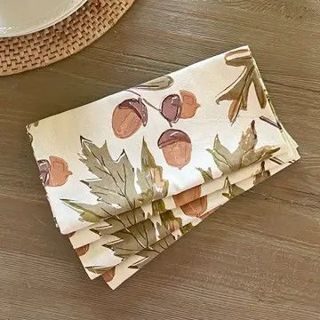 Acorn Printed Napkin