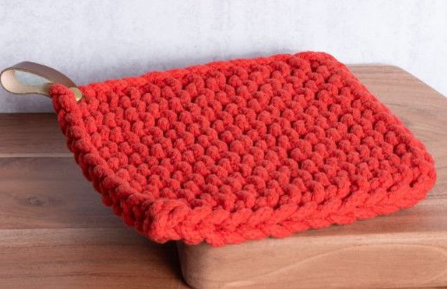 8&quot; Red Pot Holder