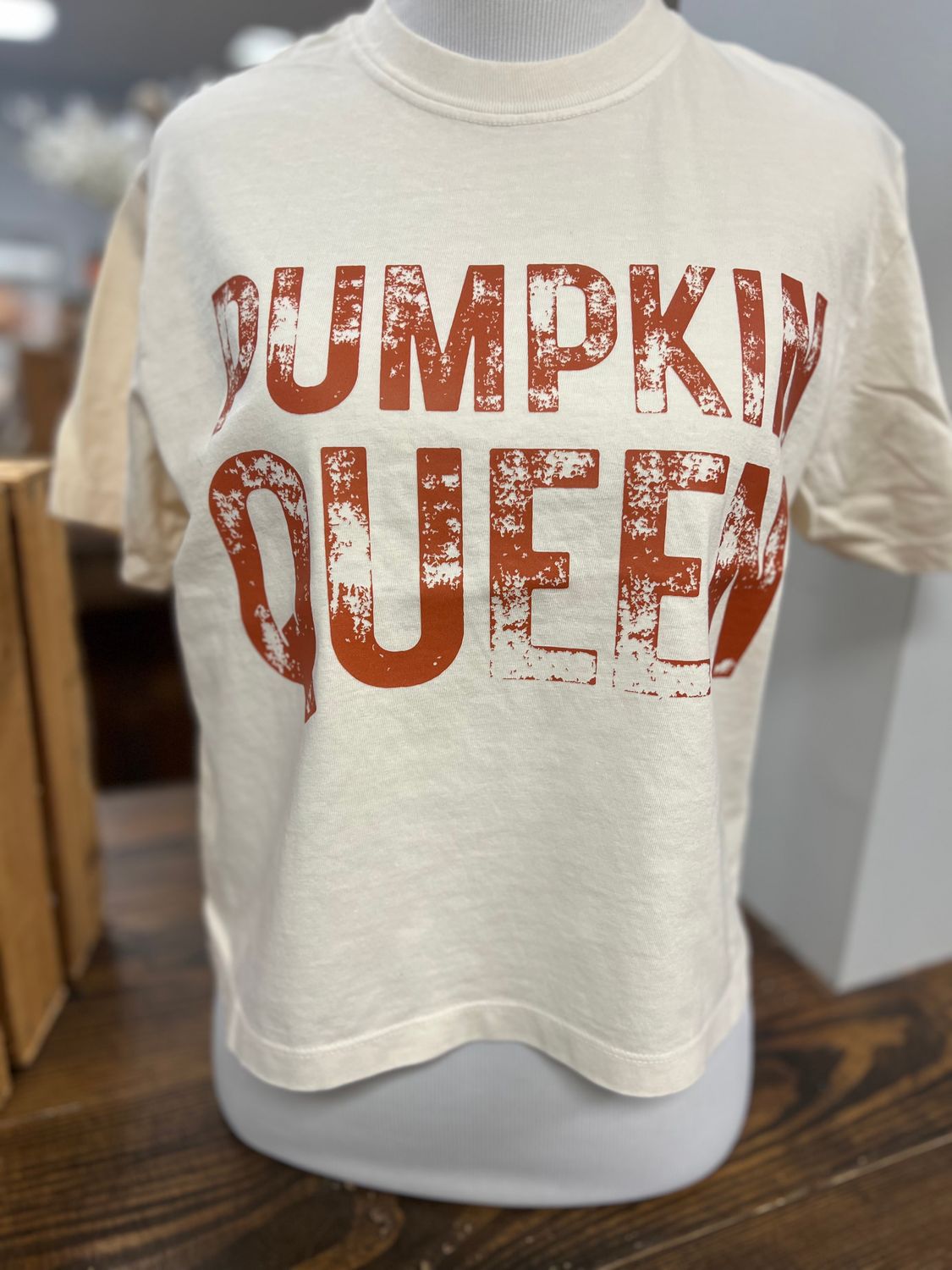 Pumpkin Queen Crop Tee