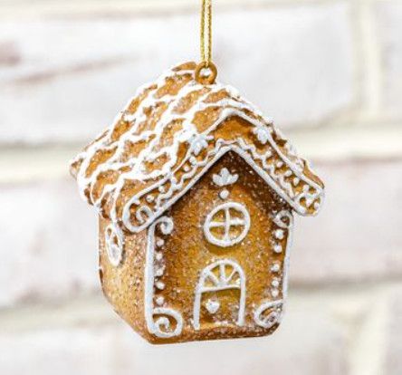 Resin Gingerbread Ornament (2.75&quot;)