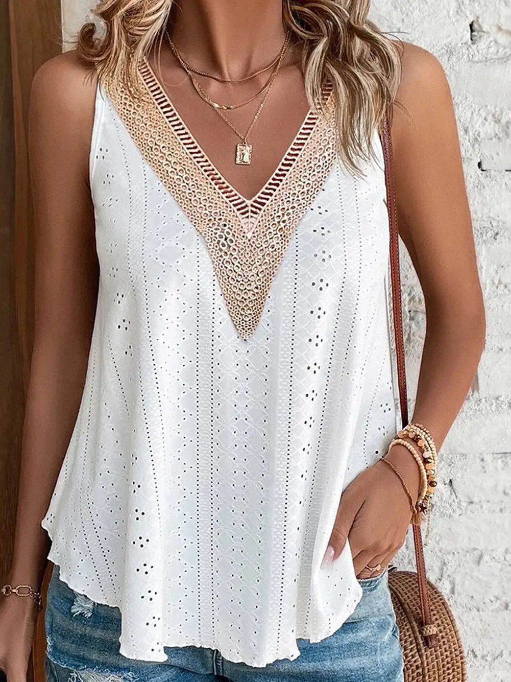 Lace Crotchet Tank