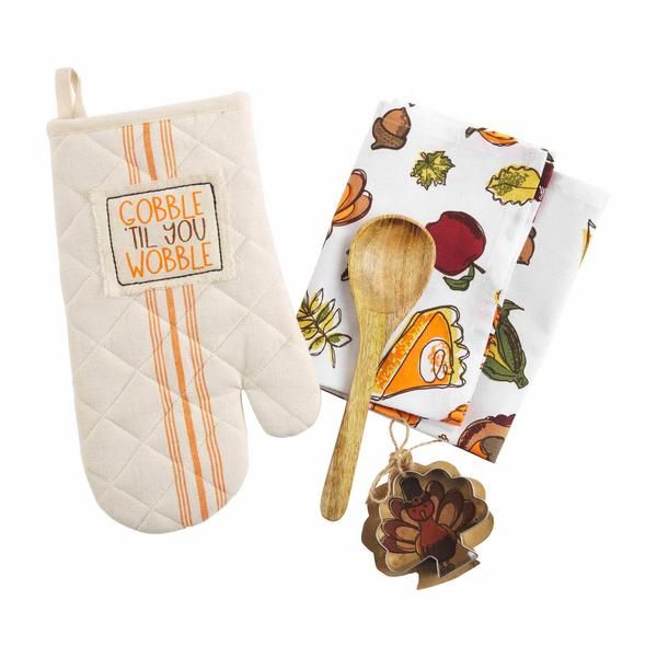 Gobble Oven Mitt Set