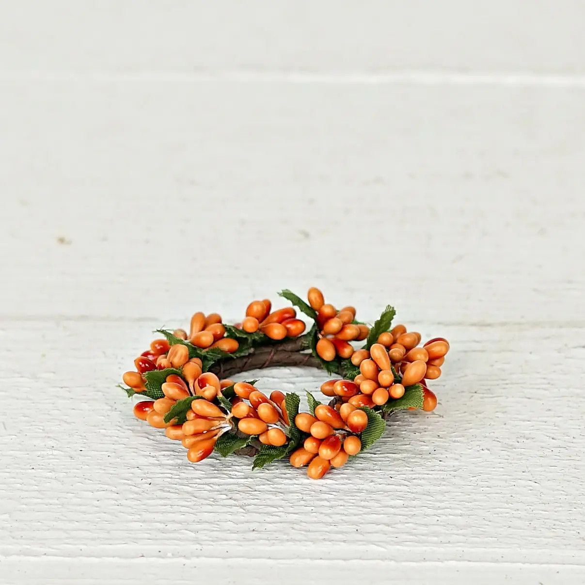 1.5&quot; Pip Berry Napkin Ring - Mustard