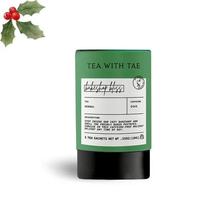 Bakeshop Bliss Holiday Herbal Mini Tube Gift (5 Bags)