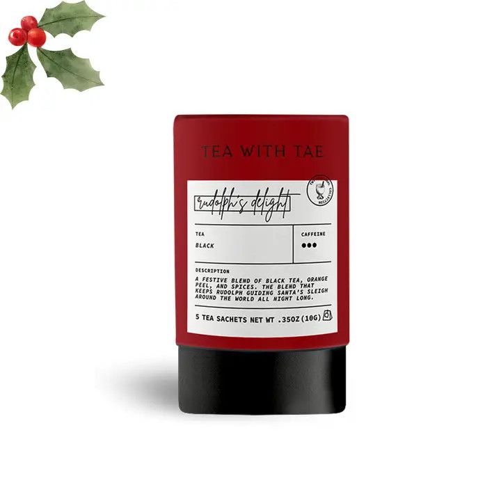 Rudolph&#39;s Delight Holiday Mini Tube Gift (5 Bags)