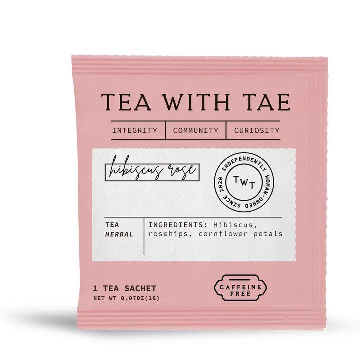 Hibiscus Rose Herbal Tea (Single Bag)