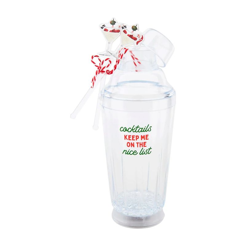 Nice List Light Up Cocktail Shaker