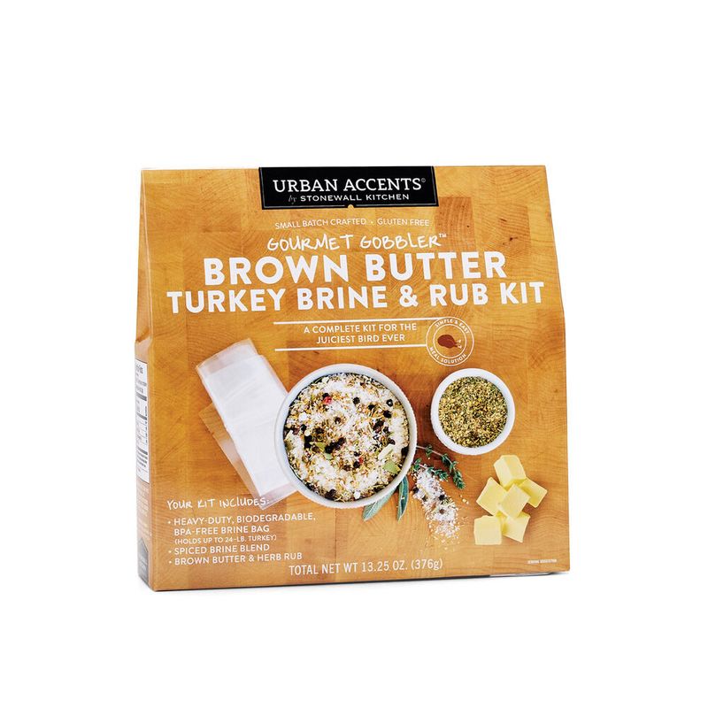 Brown Butter Turkey Brine and Rub Kit