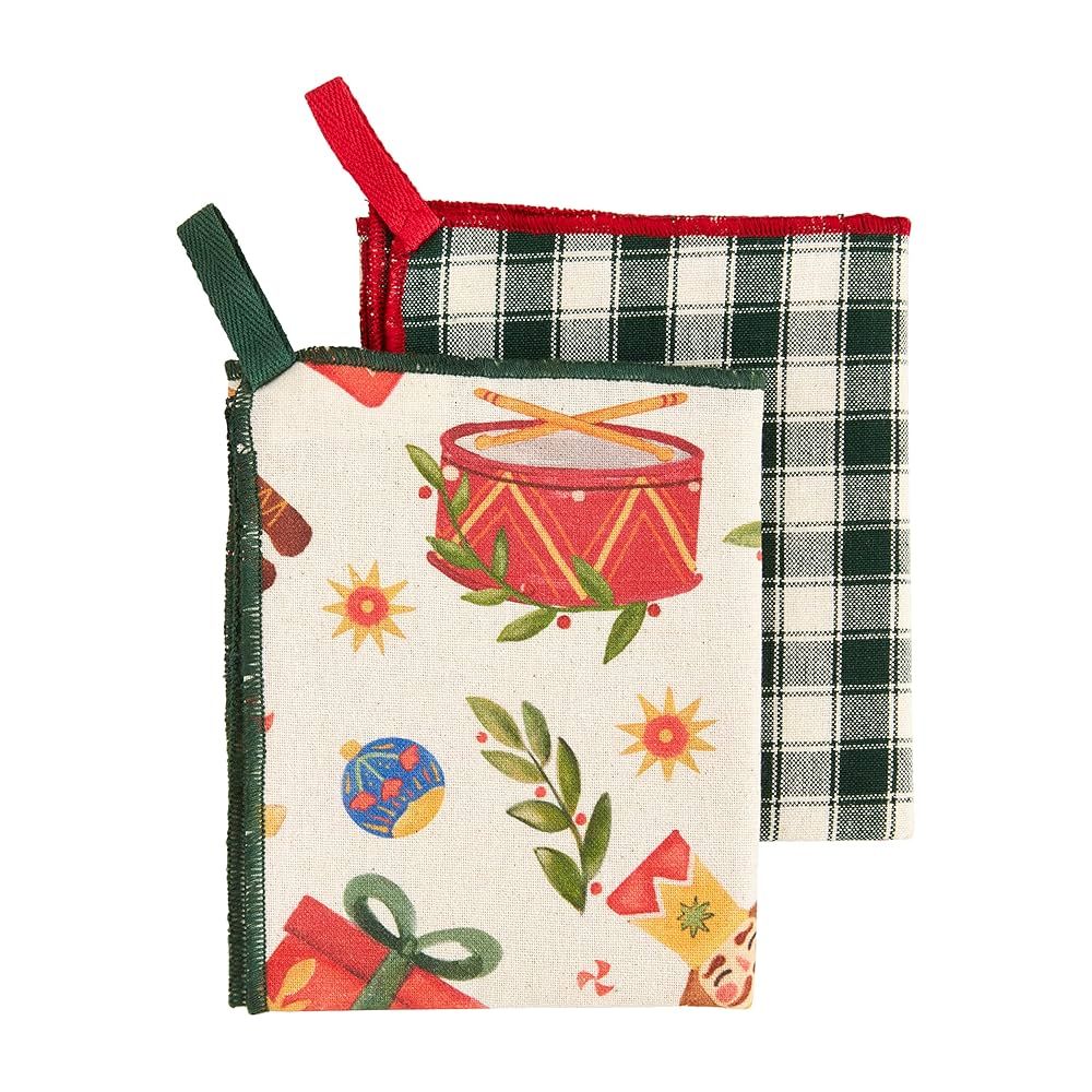 Nutcracker Towel Set of 2