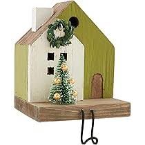 Green Light Up Stocking Holder