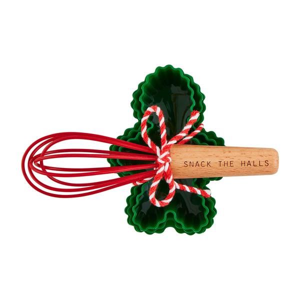 Green Gingerbread Silicone Baker Set