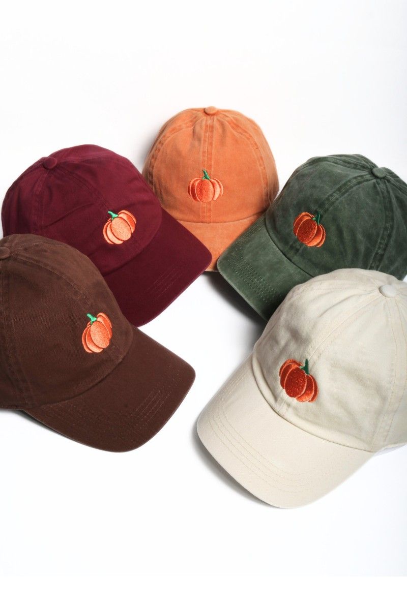 Green Pumpkin Baseball Cap
