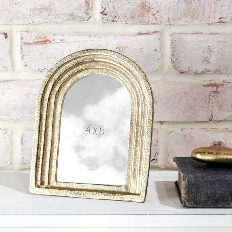4x6 Gold Arch Frame