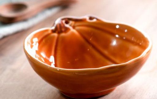 4" Pumpkin Bowl