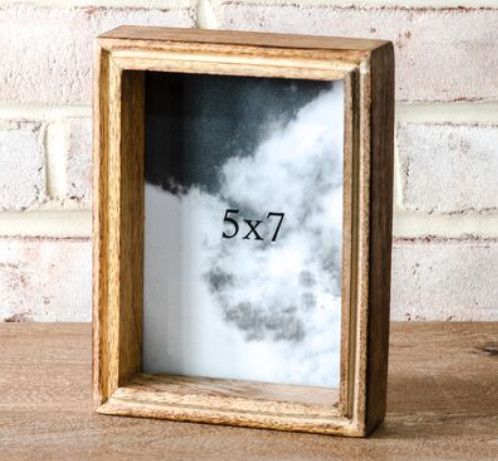 5x7 Natural Wood Frame