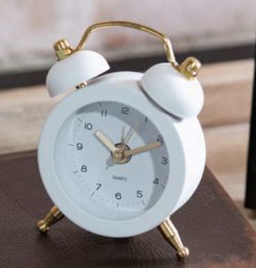 3&quot; Mini Bell Alarm (White)
