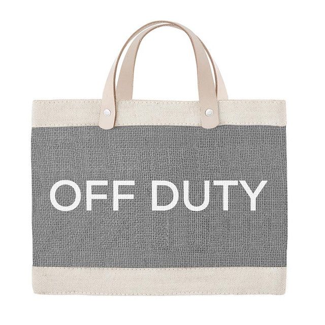 Off Duty Market Tote