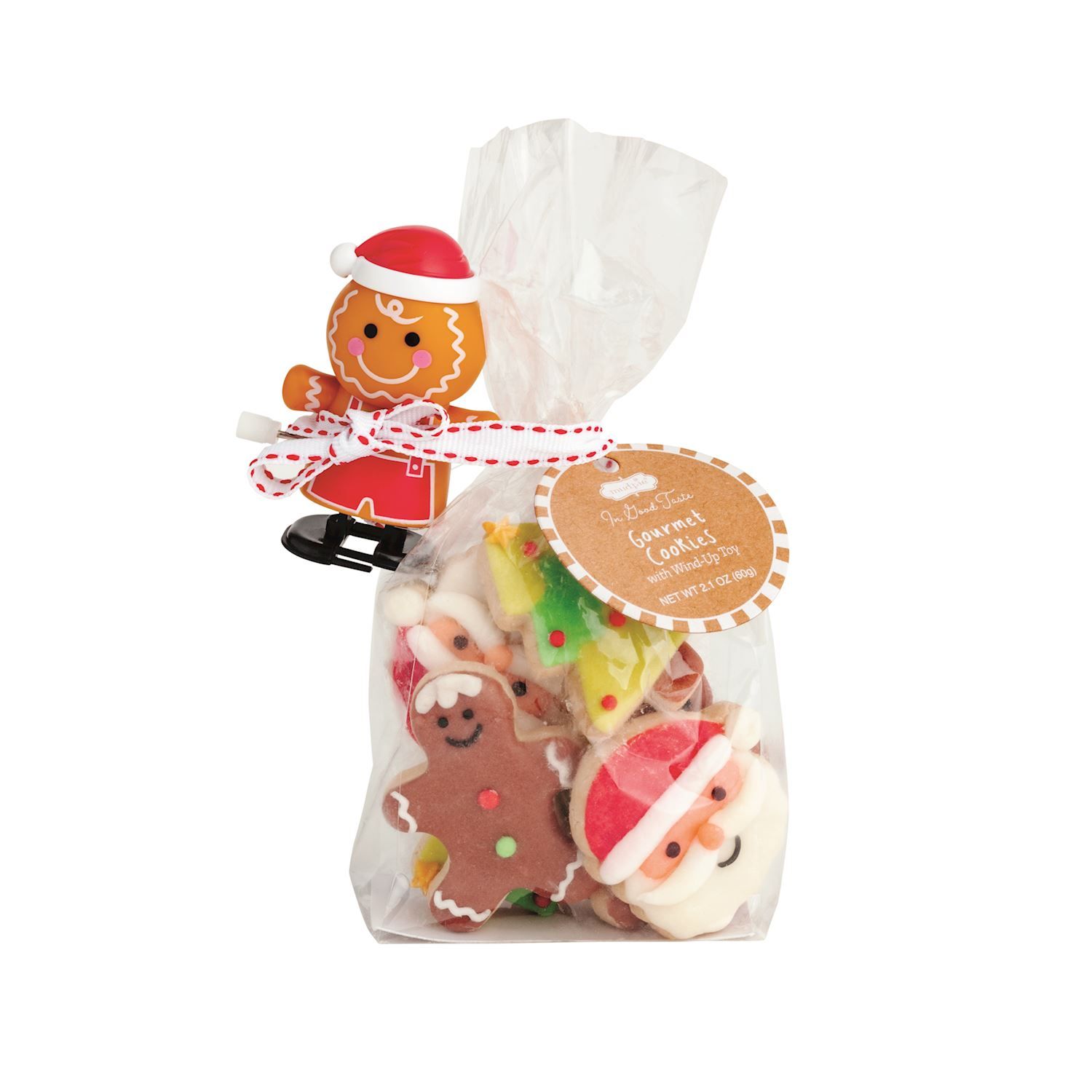 Gingerbread Man Gourmet Cookies &amp; Toy Set