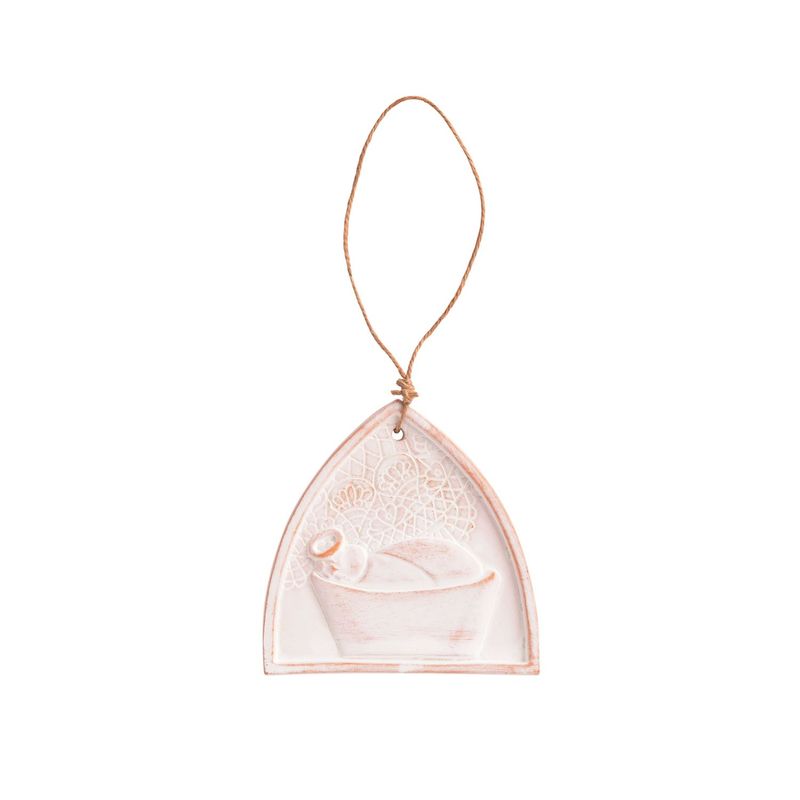 Baby Jesus Nativity Lace Ornament