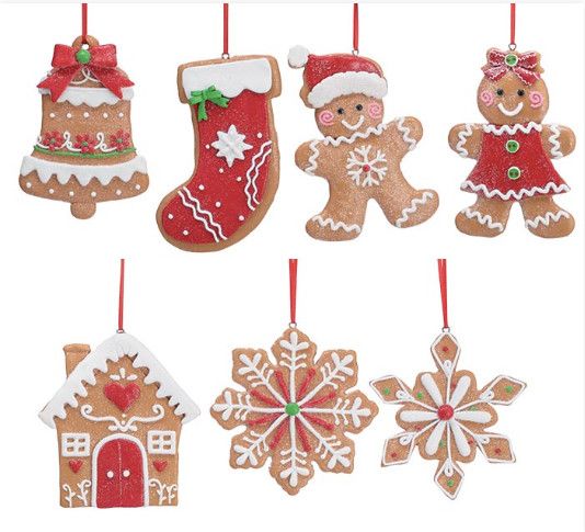 Clay Gingerbread Ornament