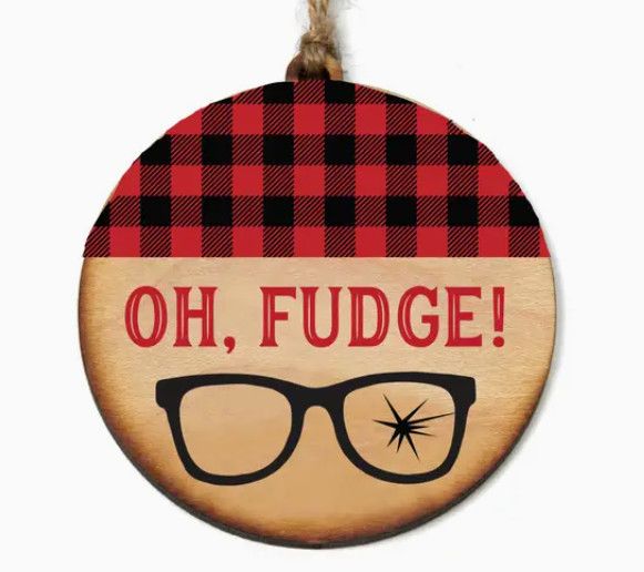 Oh, Fudge Christmas Ornament