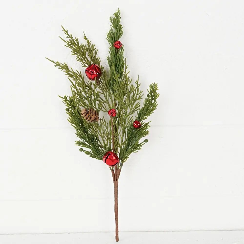 16&quot; Evergreen with Bells