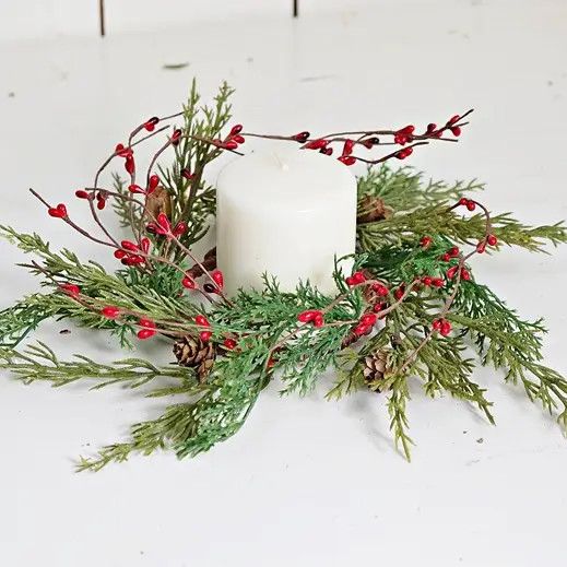 3.5 Evergreen with Red Pips